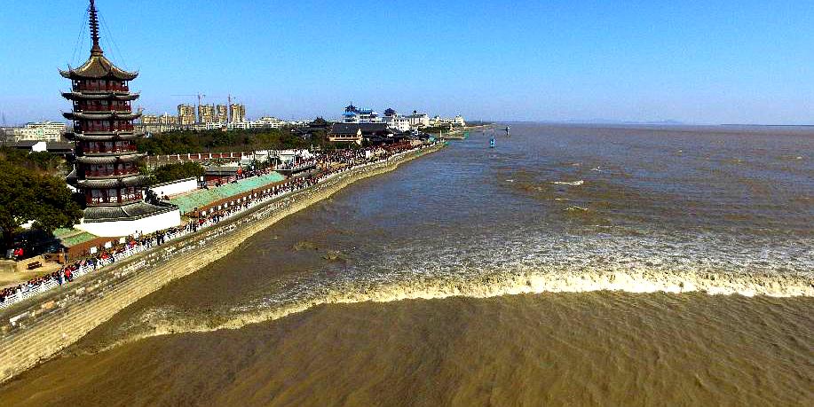 海宁盐官观潮景区_嘉兴_百度地图