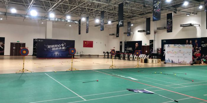 天津健康工业园体育基地新建射击馆