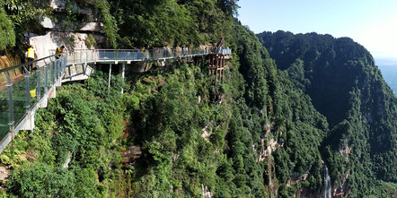 玉屏山玻璃栈道