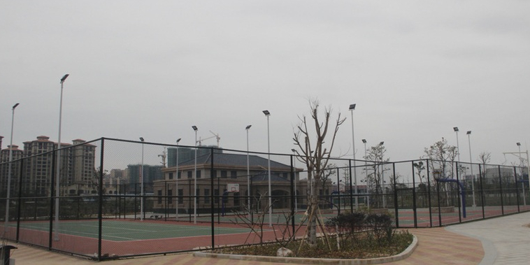 鹿江公园篮球场