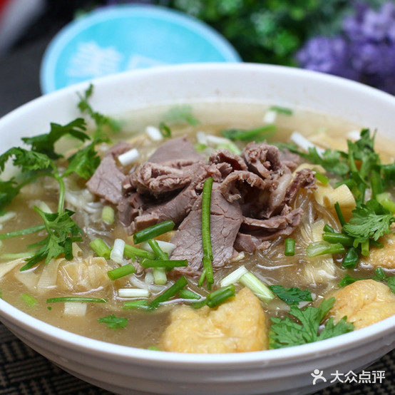 插花老谢牛肉汤(