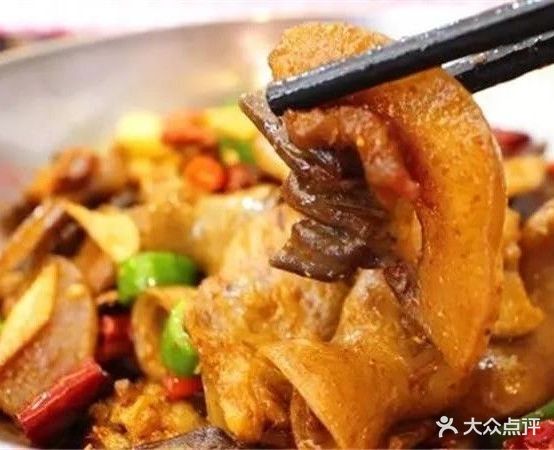 大盘鸡宽面
