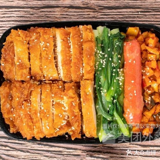 巴烤肉饭脆皮鸡饭(拾集美食城店)