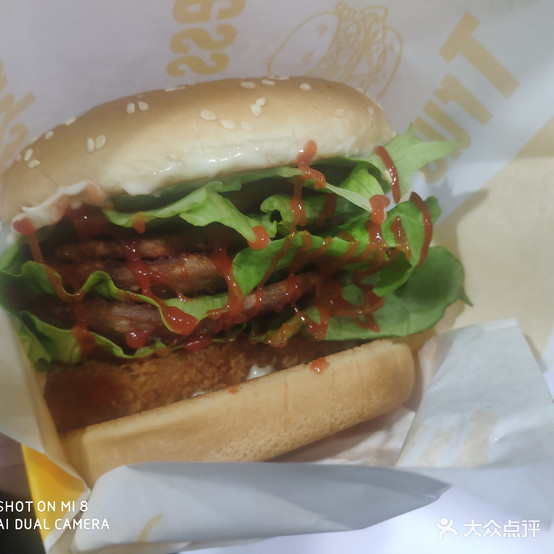 爱士客汉堡炸鸡。奶(镇西店)