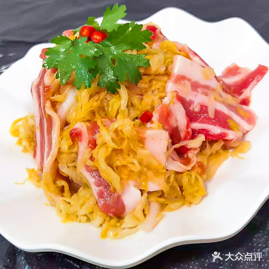 洪三儿地锅靠肉