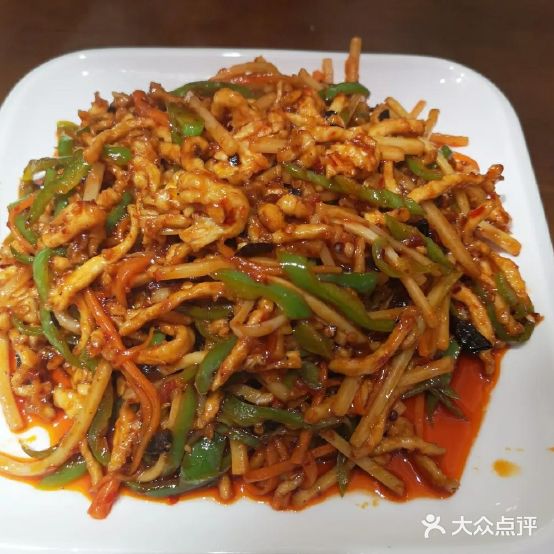 老干爹锅盖饭炒菜