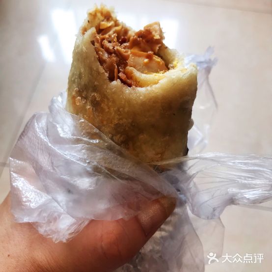 熏肉杀卷饼