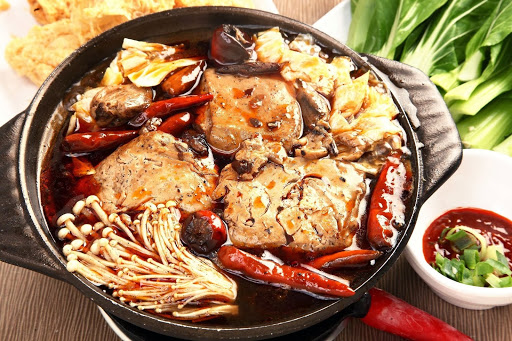 大汗麻辣鸭血臭豆腐