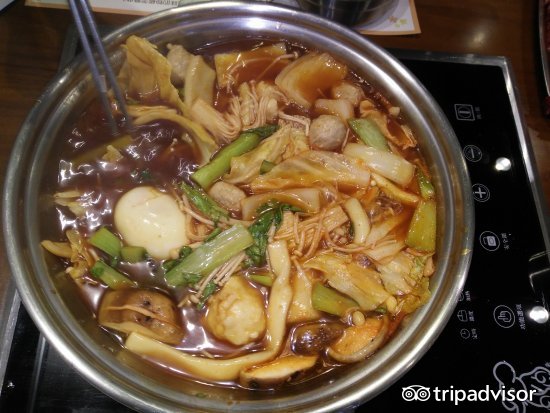 两餐韩国年糕火锅