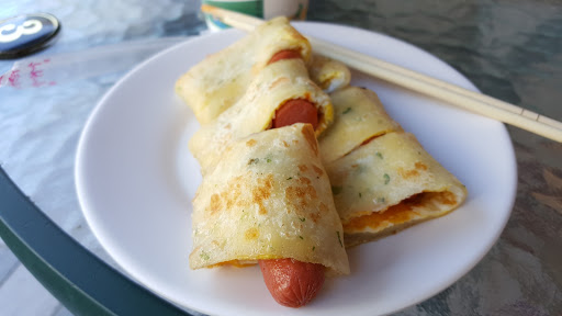 香Q米 饭团.广东粥