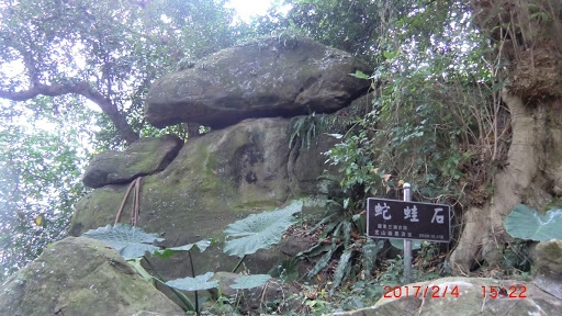 芝山岩蛇龟石