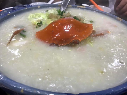 一哥美食-水蟹粥