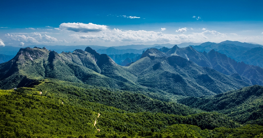 秦岭山大自然图片