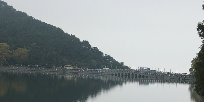 九江市庐山市庐山风景区芦林湖旁