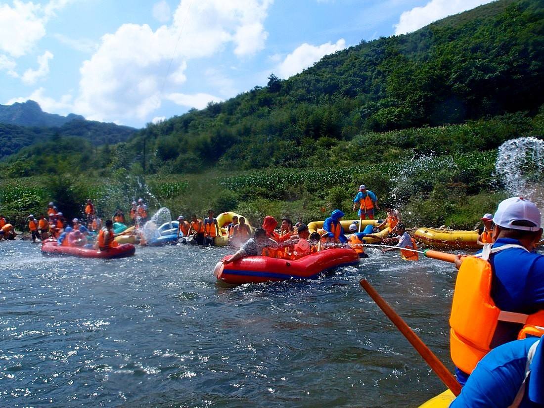 蛟洋峪奇石峡漂亮景区