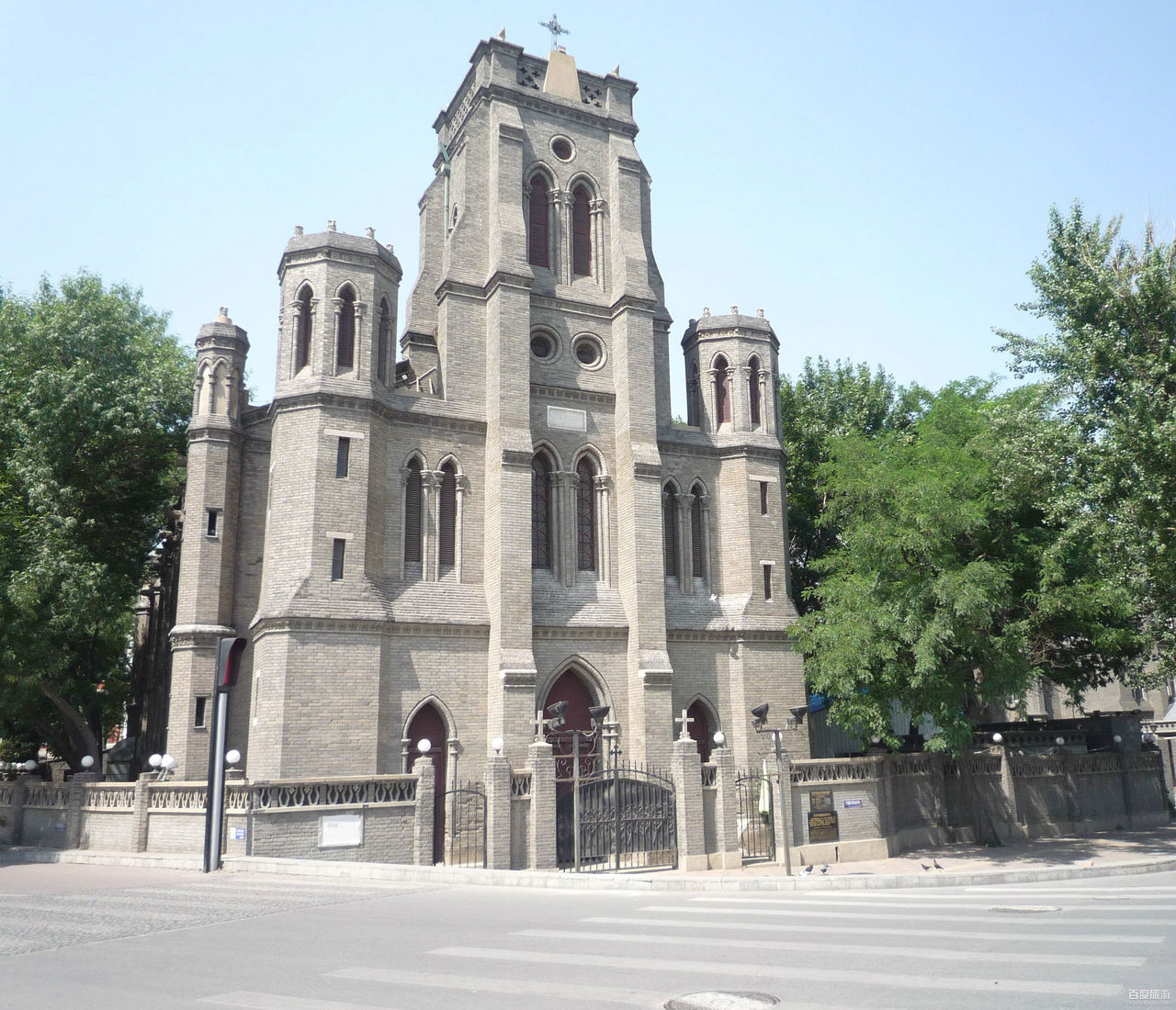 天津天主教堂图片