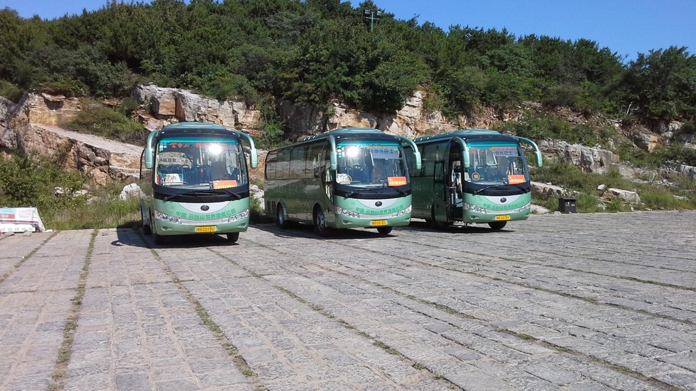 中国云台山世界地质公园青龙峡园区-停车场
