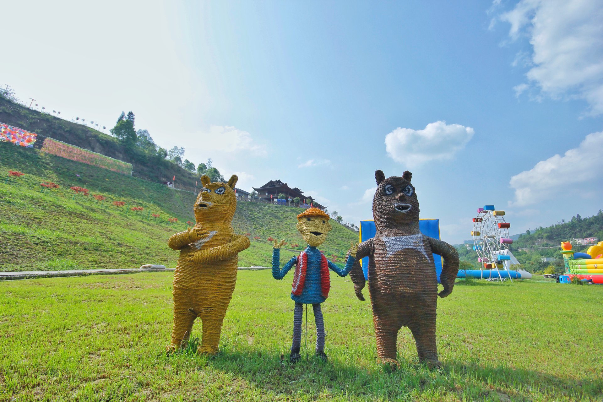 重庆市忠县黄金镇大山村七组花田溪谷景区