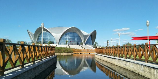 梅河口市体育中心综合体育馆