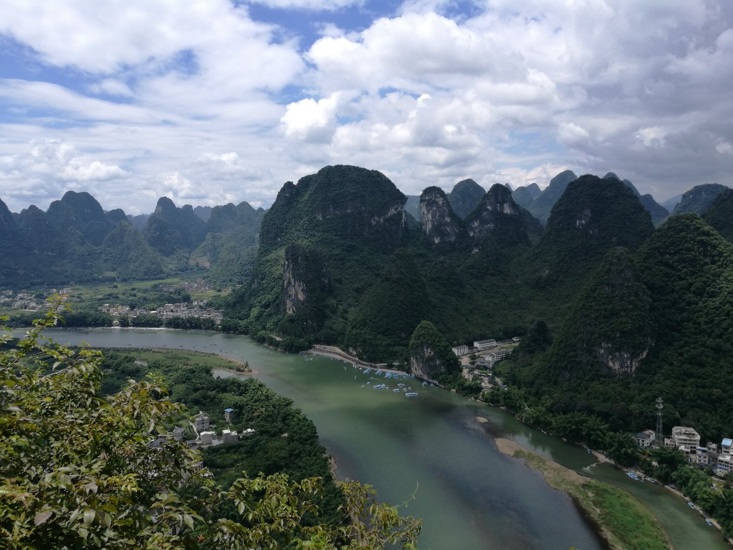 九马画山峡漂流流