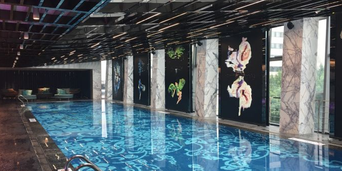 北京索芙特大酒店-室内恒温泳池