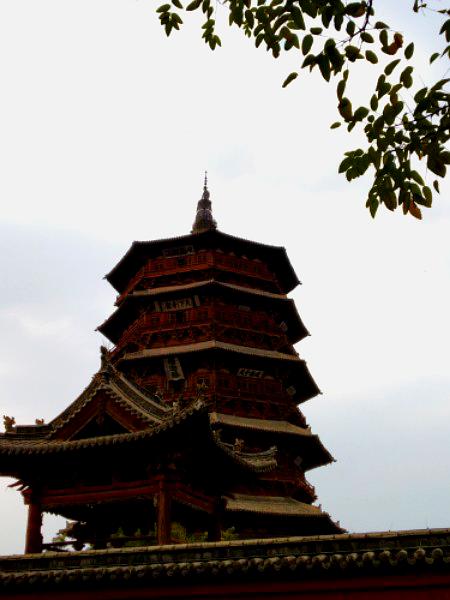 山西省应木塔景区-佛牙舍利展厅