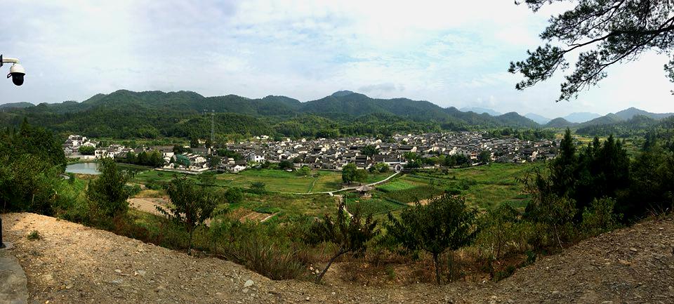 西递古村景区-观光亭