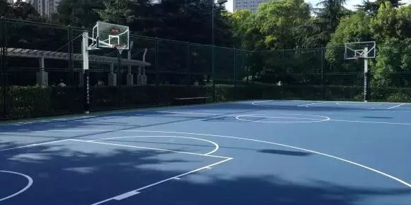 华山绿地篮求场