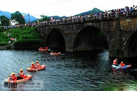 夹溪河漂流