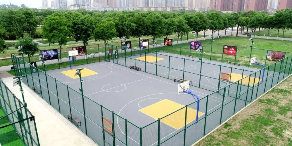 东城体育公园篮球场图片