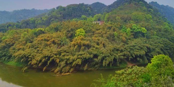 四川宜宾越溪河风景区