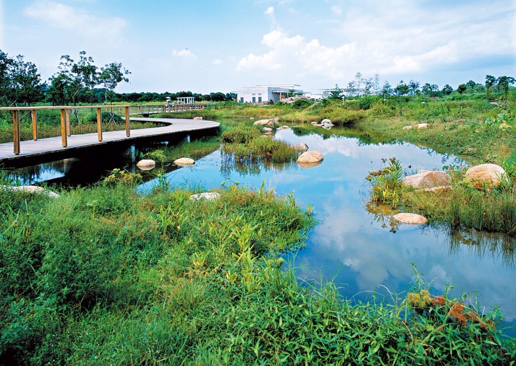 三河古镇三河国家湿地公园