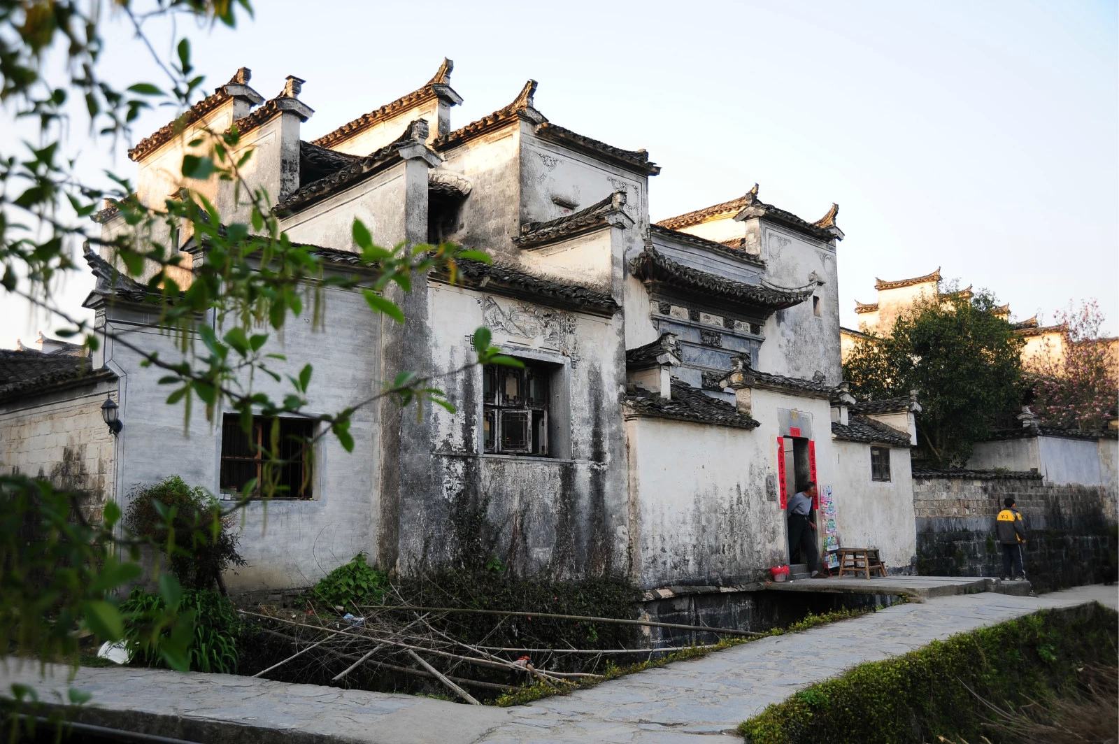 西递村古建筑城