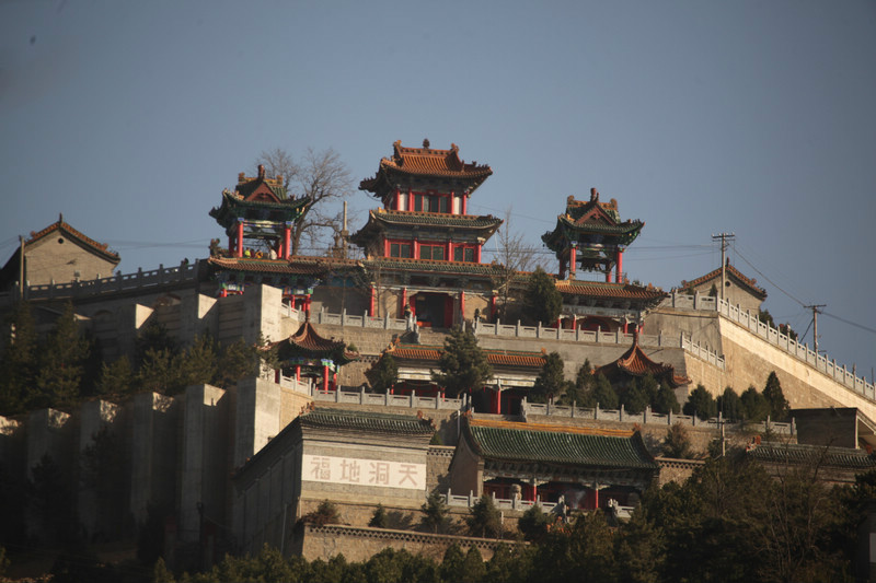 延安市清凉山旅游静区-万佛寺