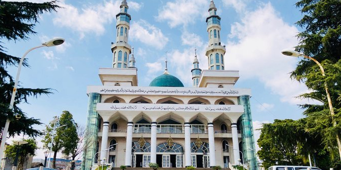 西双版纳最大的清真寺图片