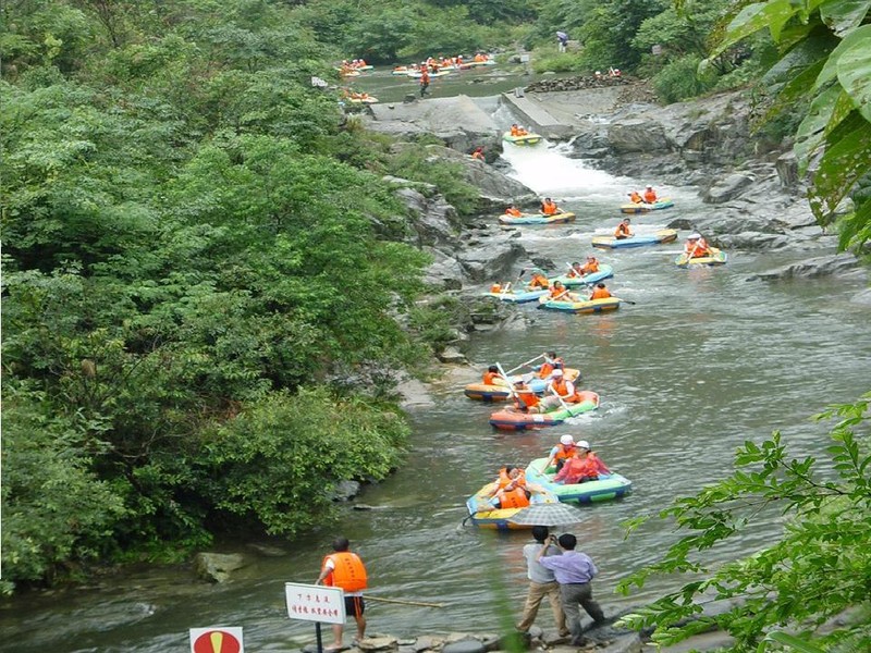 九江桃花源漂流