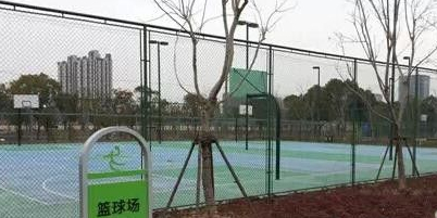紫气东来体育公园篮球场