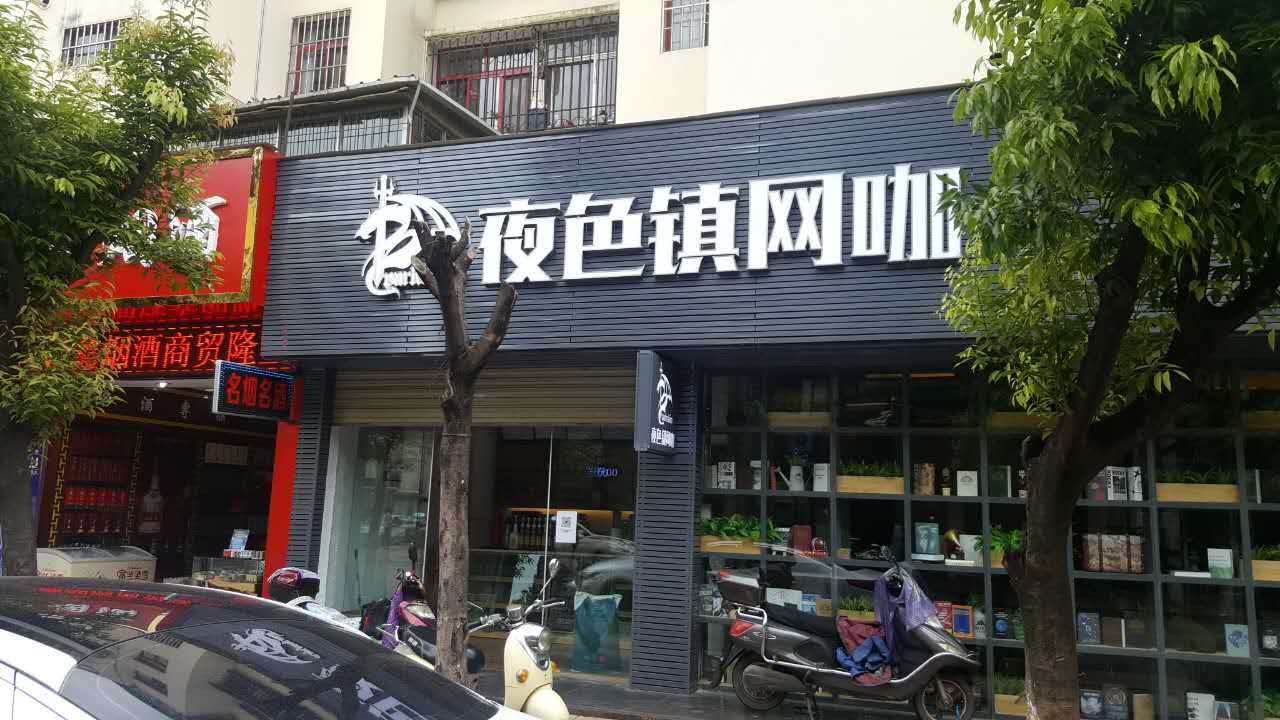夜色镇网吧