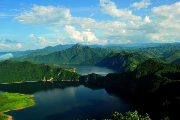 集安鸭绿花园海