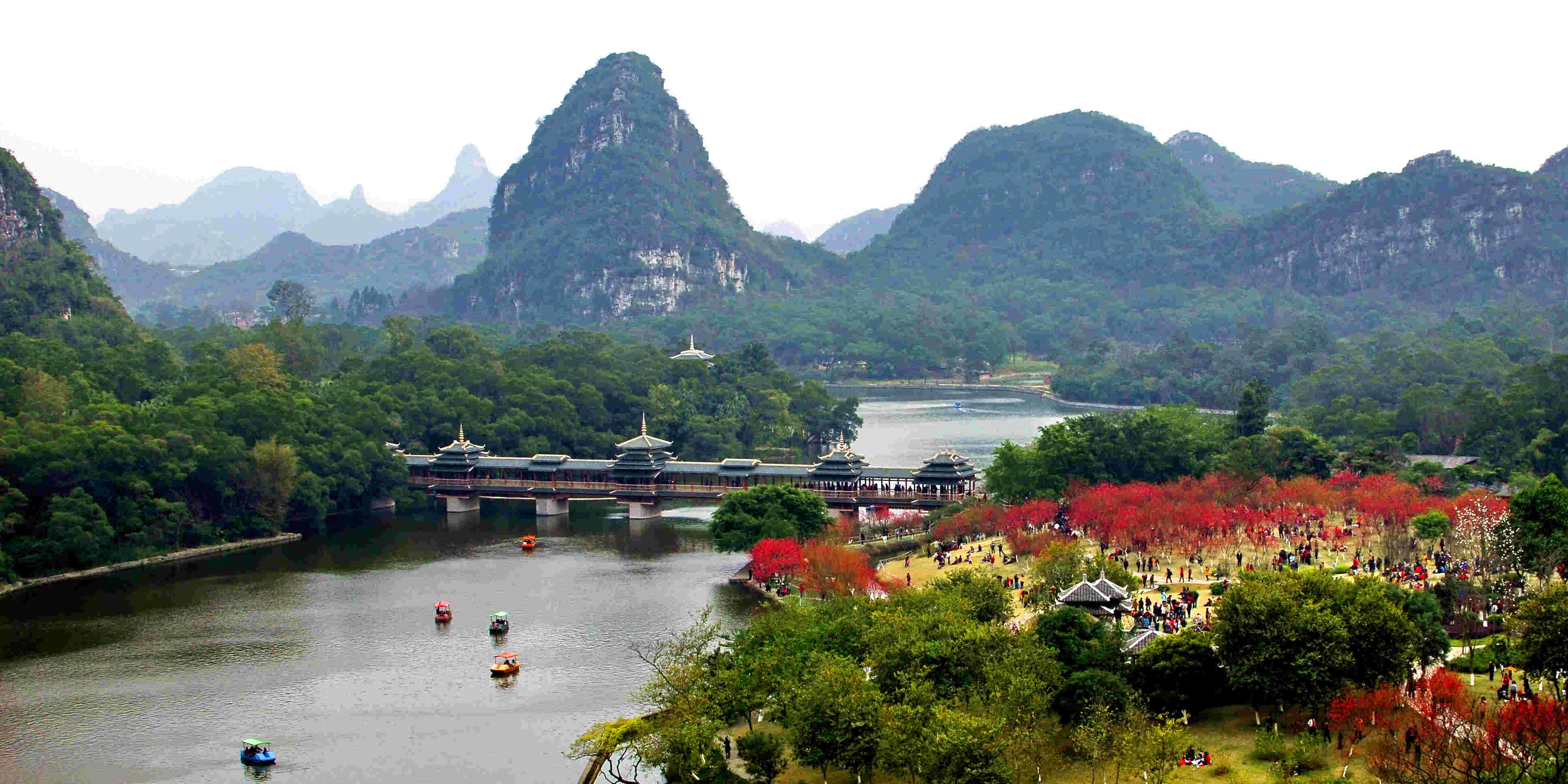 柳州鱼峰山公园地图图片