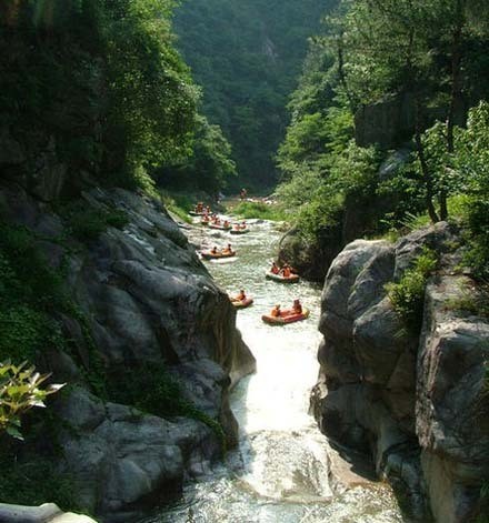 毕升大峡谷漂流