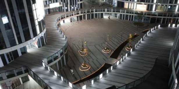 三里屯soho下沉广场