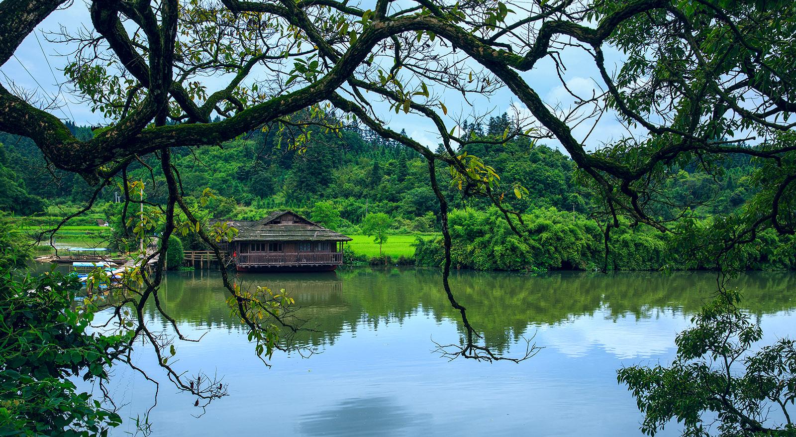 八舟河景区