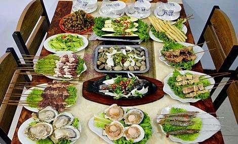 犀牛脚海螺(美食城)