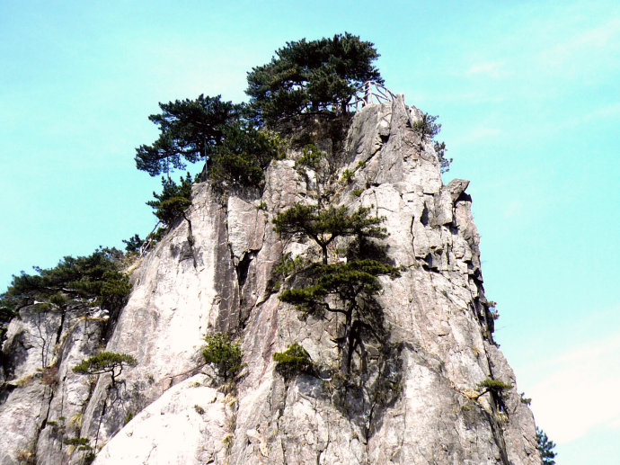 黄山山风景区-棋石峰