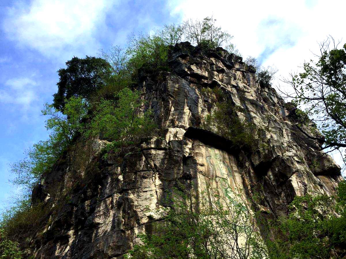 独秀峰-登山口