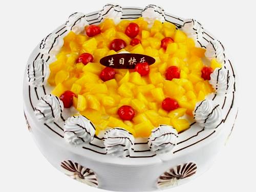 甄稀冰淇淋生日蛋糕(动物奶油、科大店)
