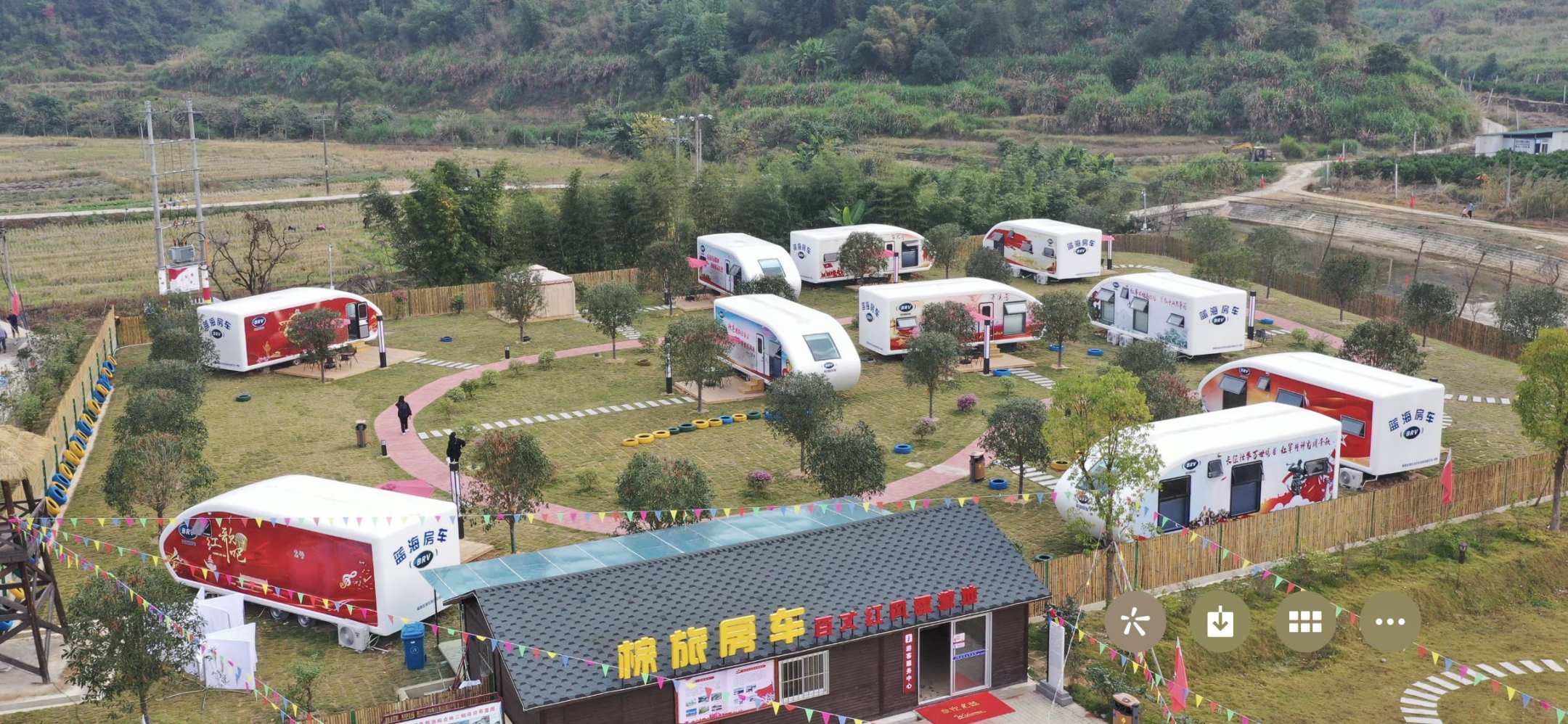 罗源棕旅房车百丈红风露营地