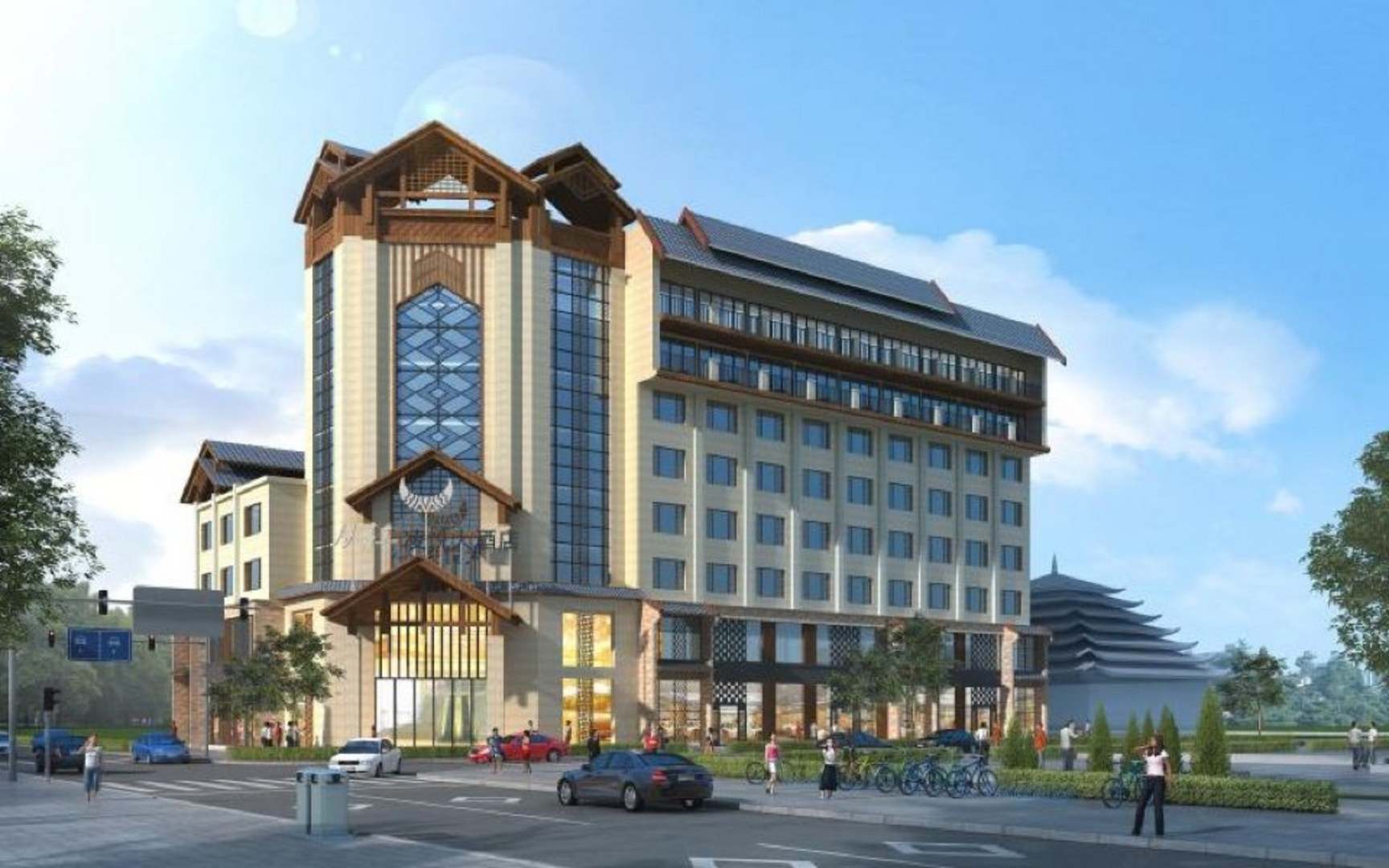 从江心想颂籁大酒店