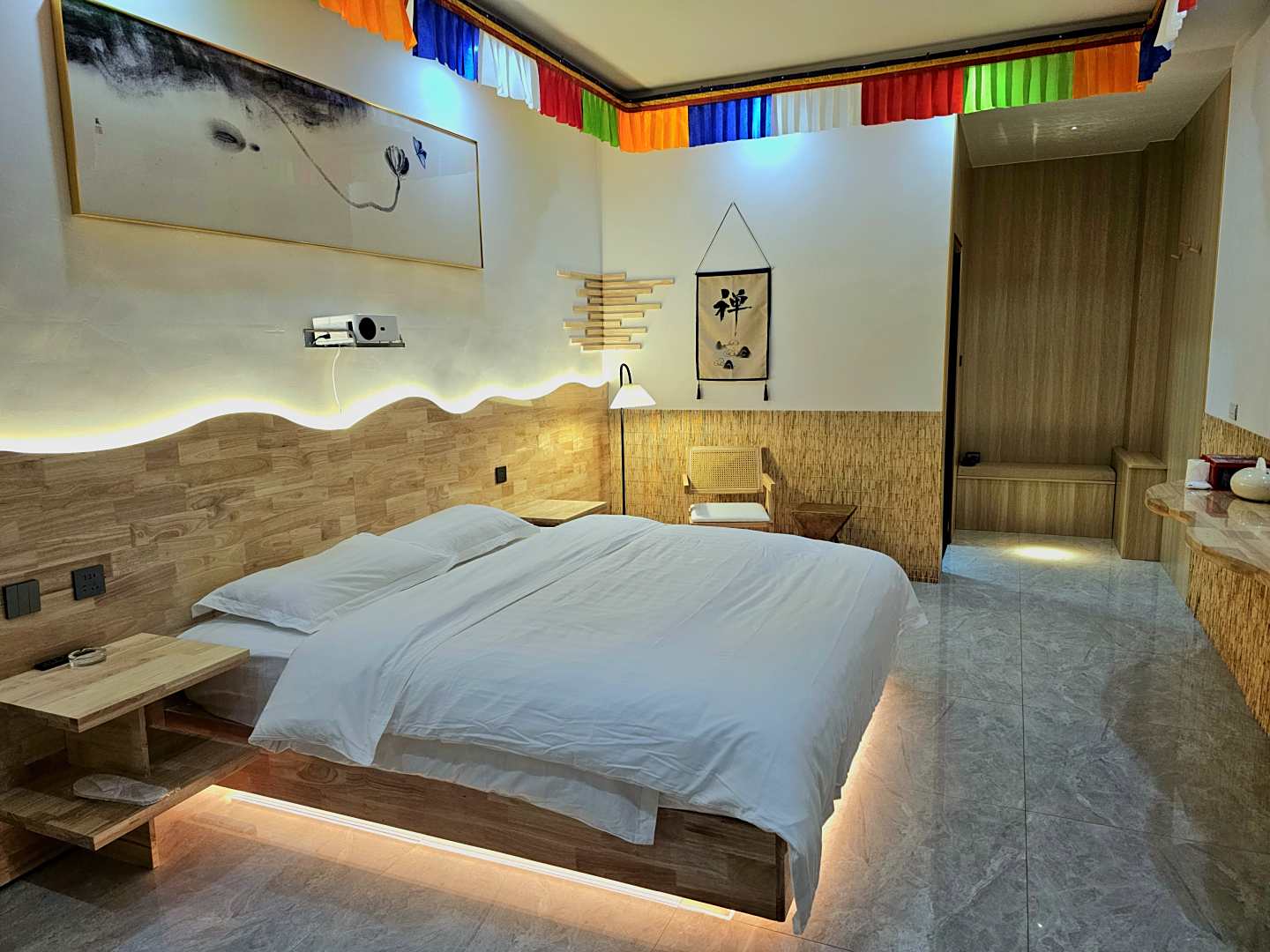 五台山阿澜若真朱砂民宿(三爷庙店)